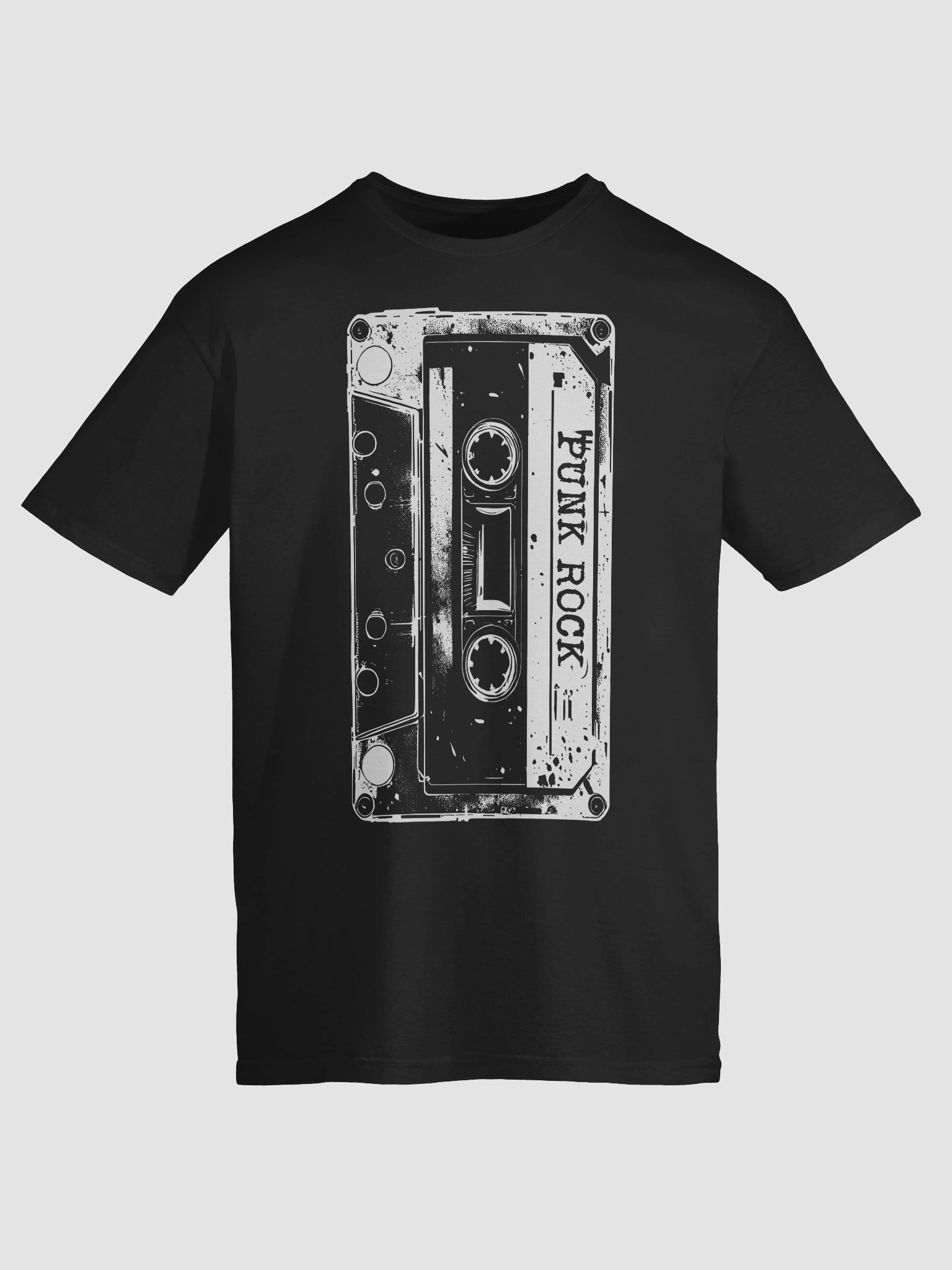 Vintage Punk Rock Retro 90s Cassette Tape Tee (03) product image (49)