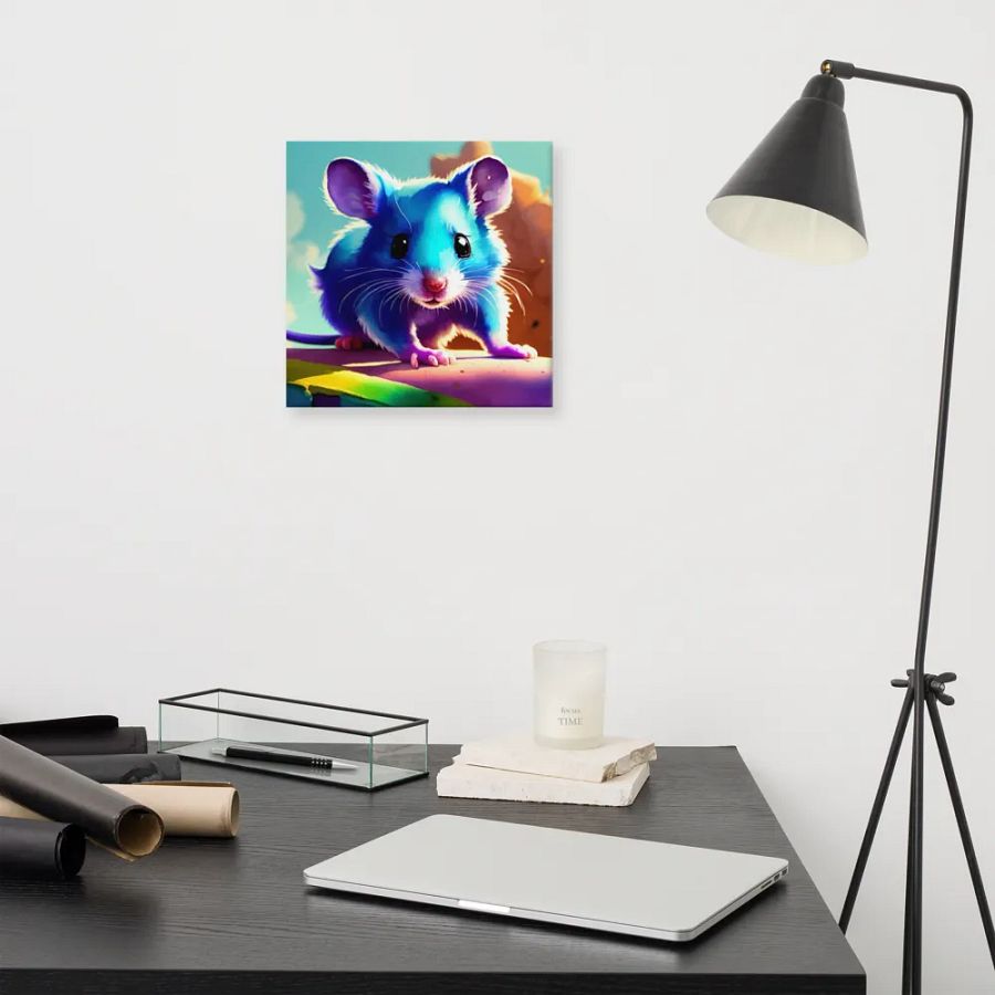 Cute Mouse Digital Painting - v4 product image (11)
