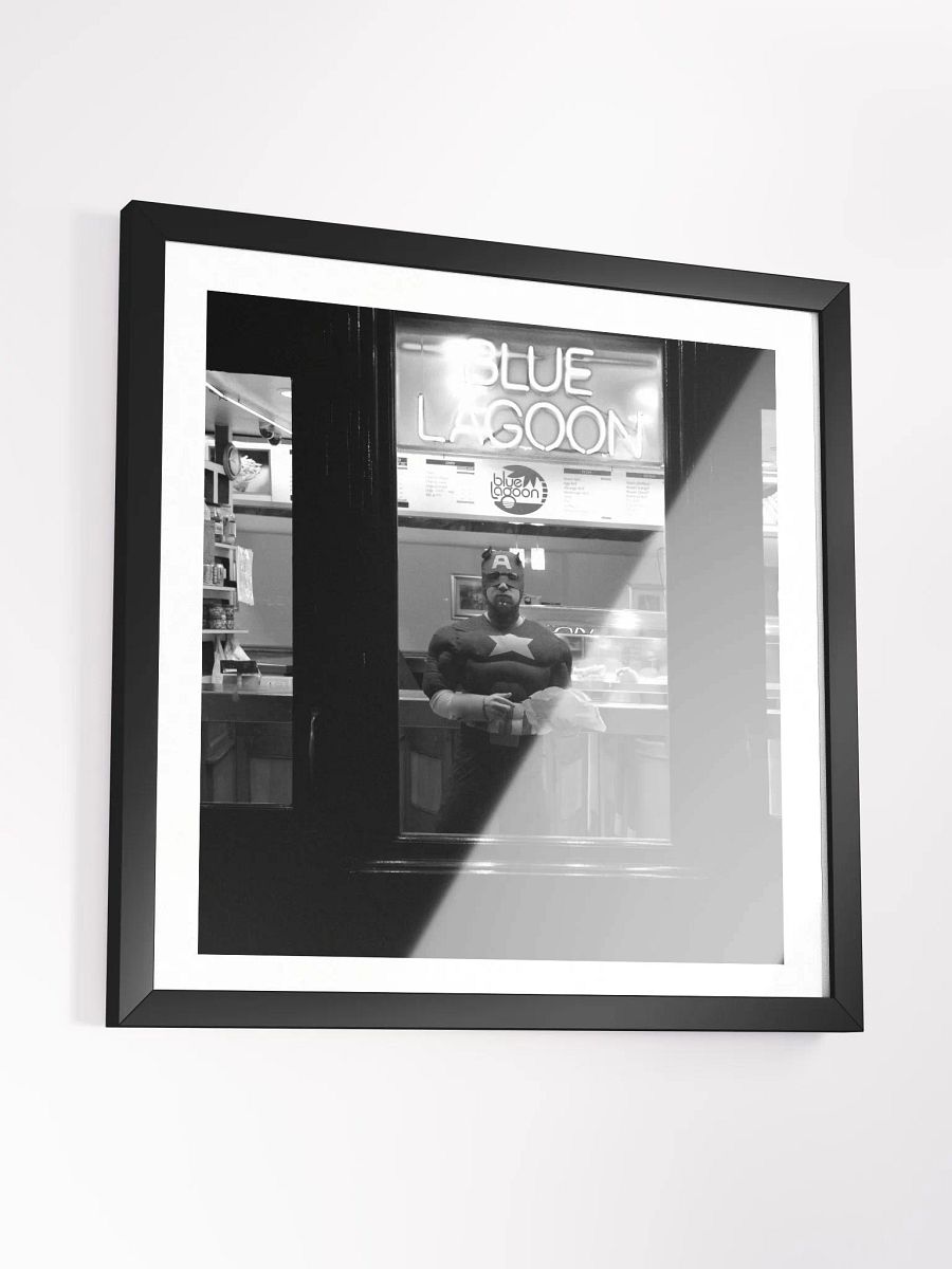 Framed Square Print - Superhero product image (3)