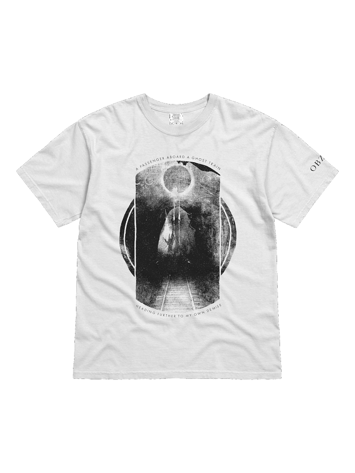 ghost train WHITE TEE product image (1)