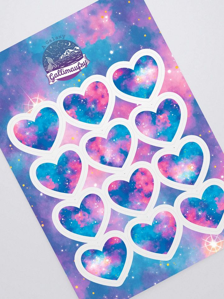 Cotton Candy Galaxy - Sticker Sheet product image (1)