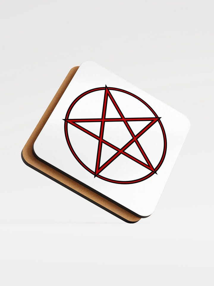 PDKH Pentagram Coasters. High gloss finish1 product image (1)