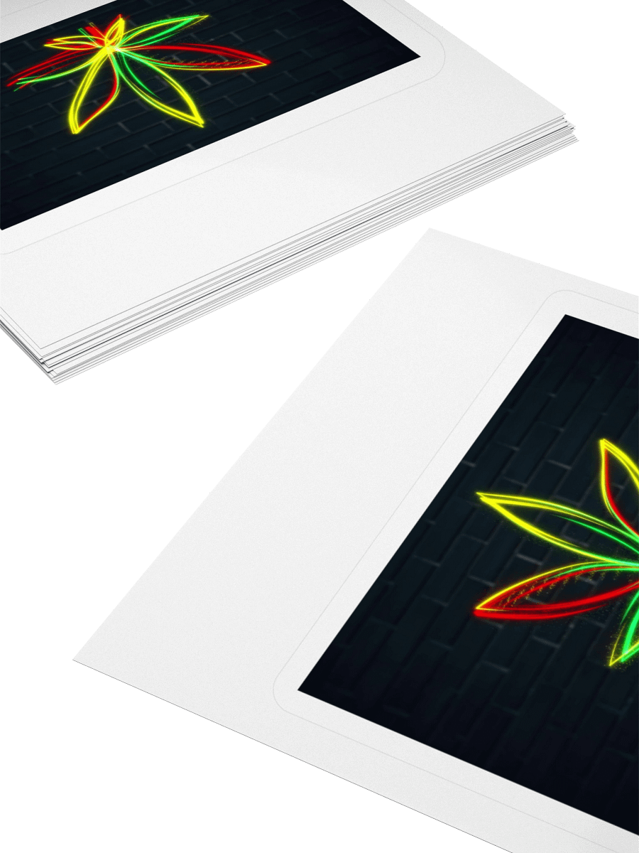 Weed Leaf Kiss Cut Sticker product image (15)