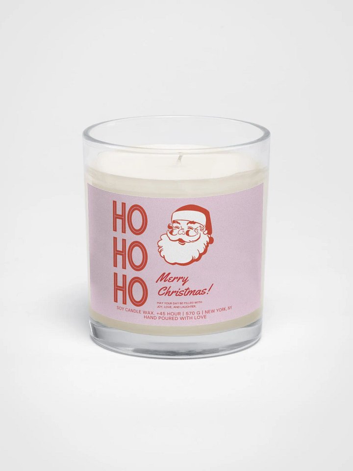 Jolly Santa Soy Wax Candle product image (1)