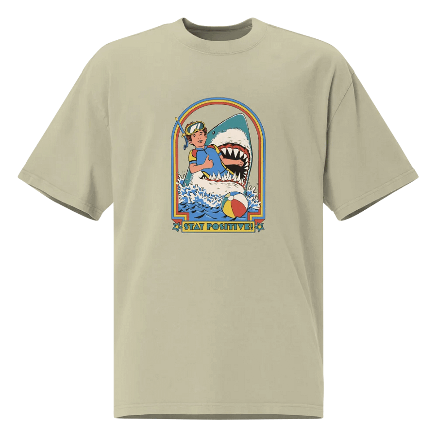Smile Through Adversity Shark Graphic Tee product image (1)