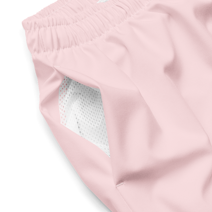 Miami Light Pink Solid Color Men's Swim Trunks product image (1)