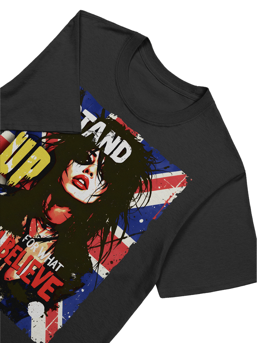 Stand Up For What You Believe - UK Flag - Street Art Rebellious Graphic Tee product image (19)
