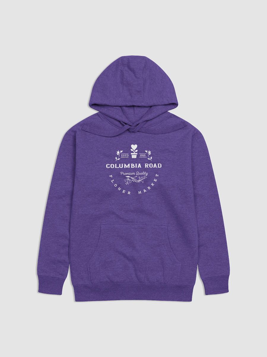 Columbia Road Market Cozy Unisex Hoodie (Purple) product image (1)