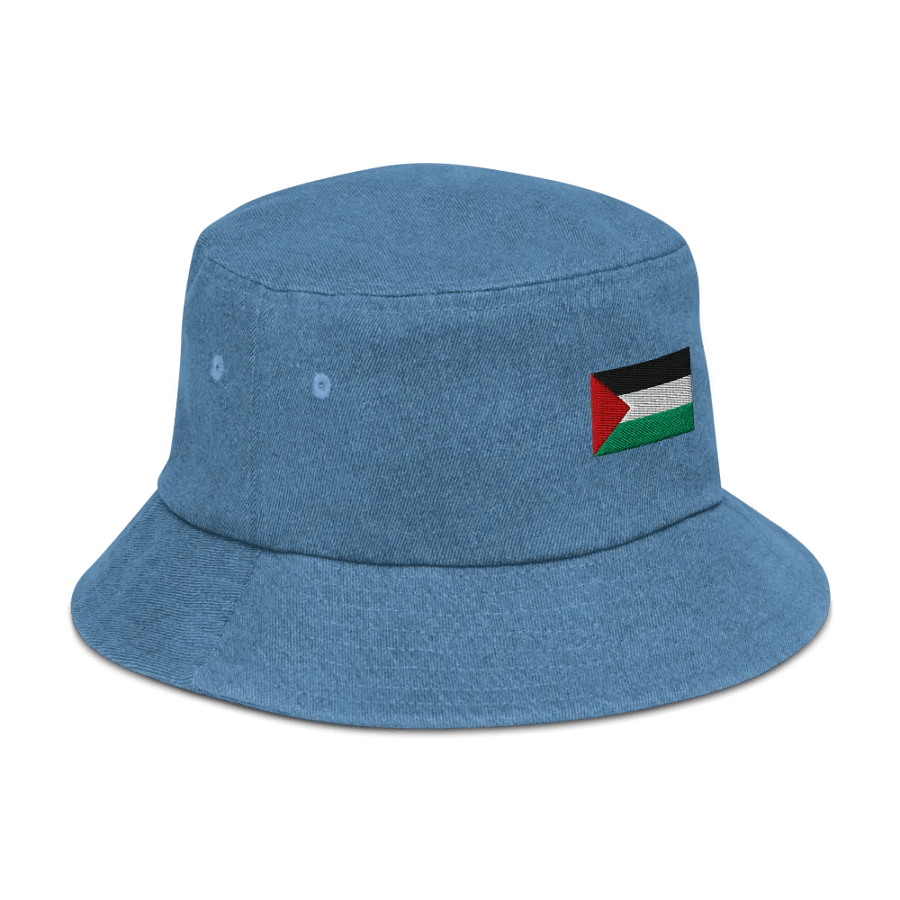 Capstone Denim Bucket Hat | Palestina Flag product image (4)