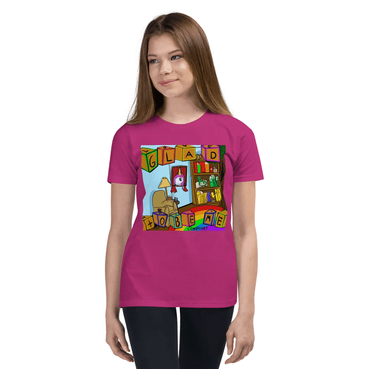 Glad To Be Me youth T product image (2)