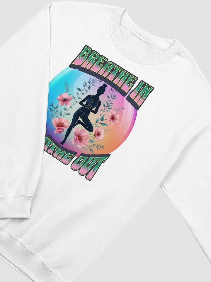 Breathe In Breathe Out Yoga Soft-Spun Classic Crewneck Sweatshirt product image (24)