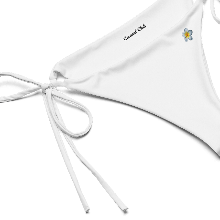 Bikini Bottom - Temple Flower (white) product image (2)