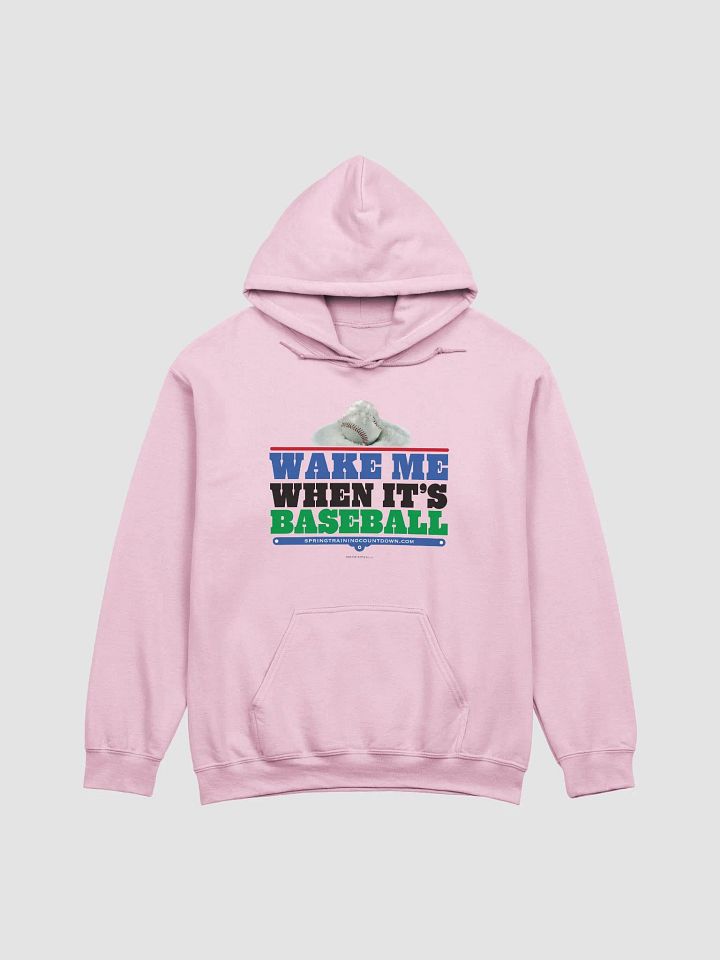 Wake Me When It's Baseball Hoodie product image (2)