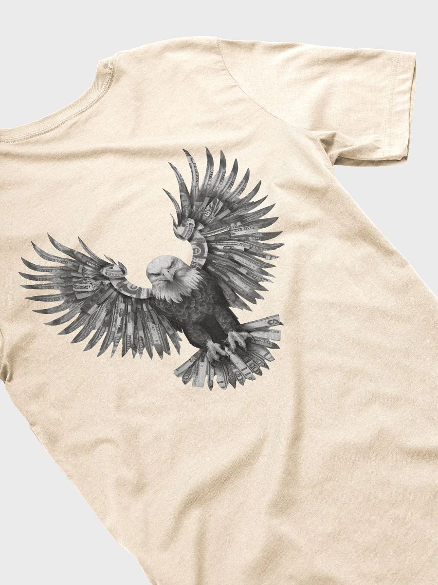 Bald eagle with feathers made from dollar bills #2 product image (5)