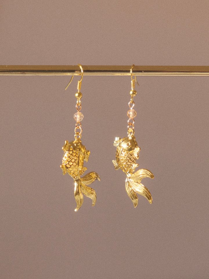 Golden flow - Citrine earrings product image (2)