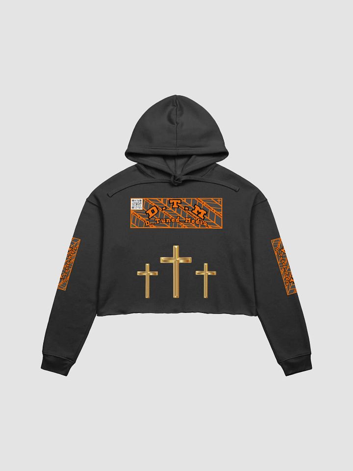 D.T.M Graphic Crop Hoodie product image (3)