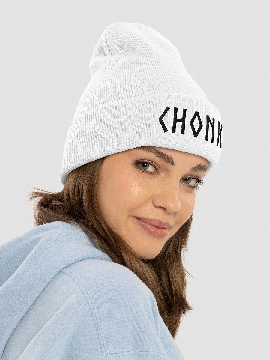 CHONKY - Beanie Black Embroidery product image (29)