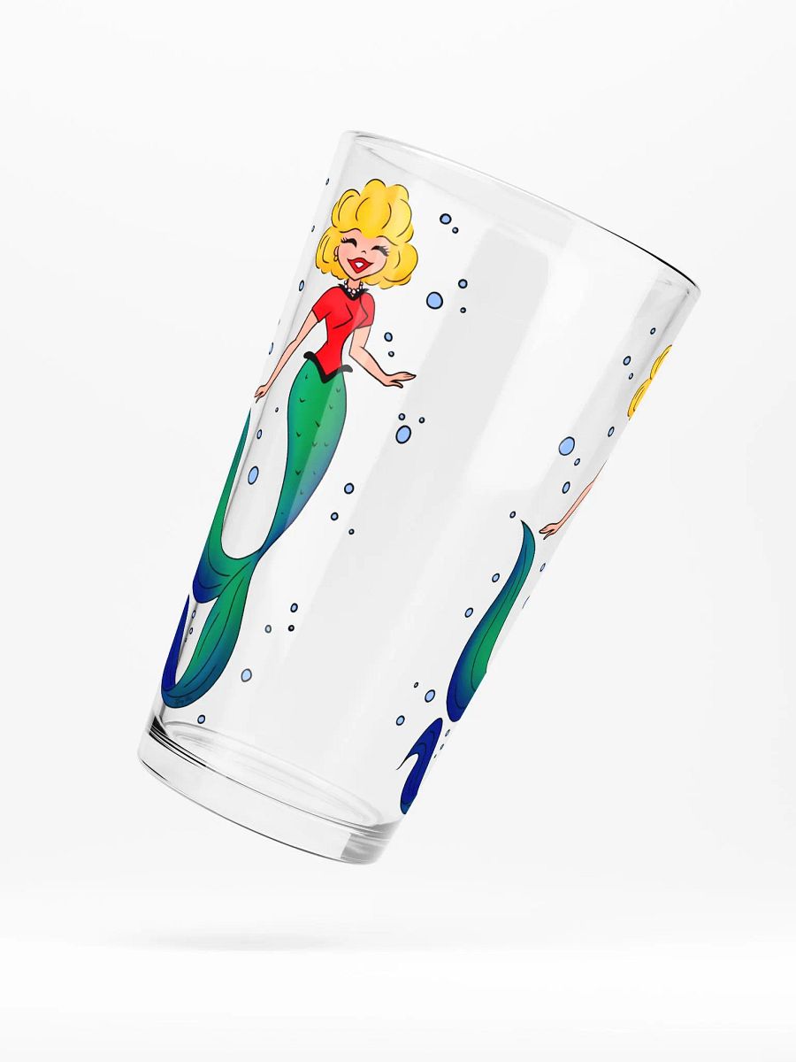 Happy Mermaid Pint Glass product image (5)
