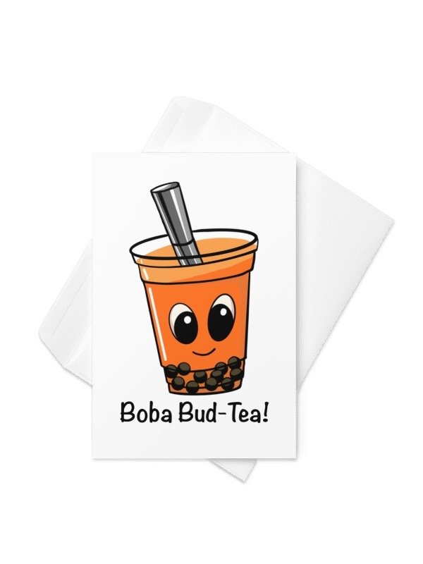 Thai Bud-Tea Greeting Card product image (1)