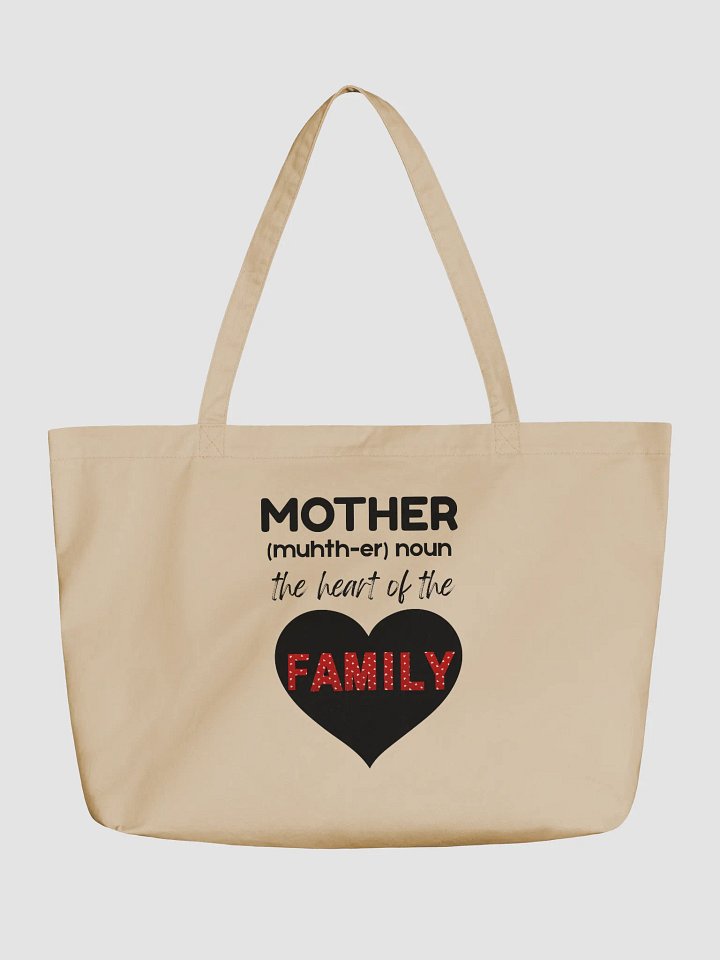 Mother: The Heart of the Family Tote Bag product image (1)