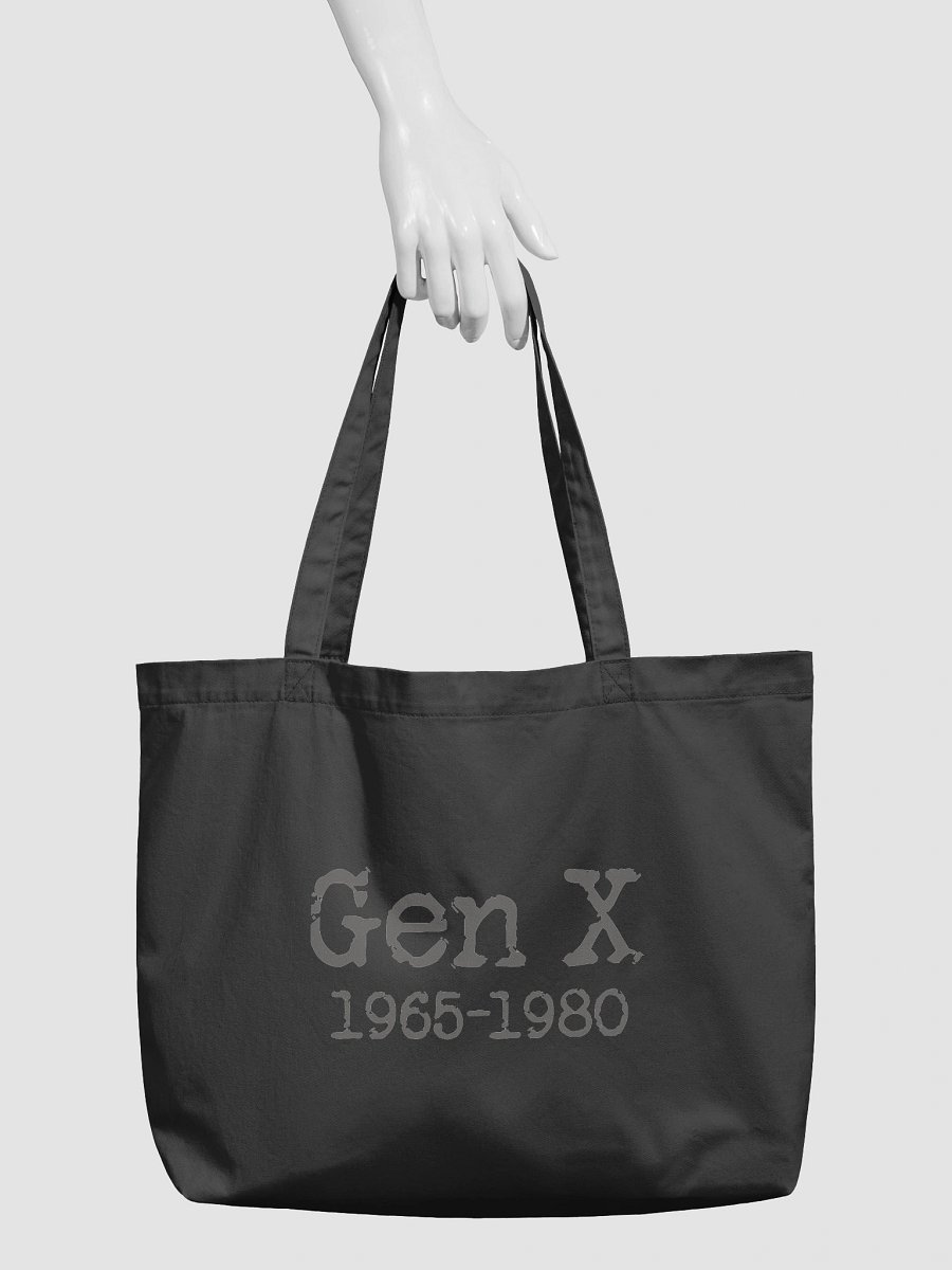 Gen-X 1965-1980 Organic Cotton Tote product image (6)