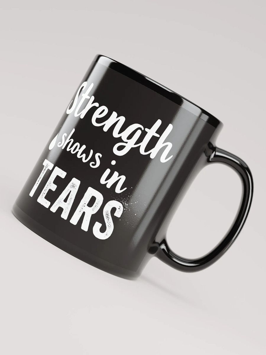 Strength Shows in Tears  – The Johnny Depp Inspired Mug That Empowers You to Embrace Vulnerability and True Courage product image (4)