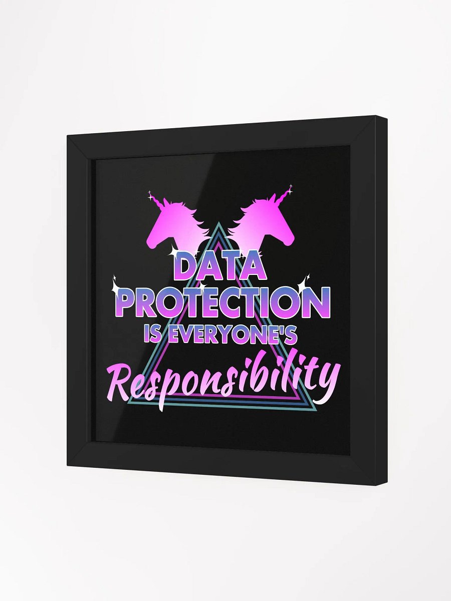 Data Protection framed poster product image (3)