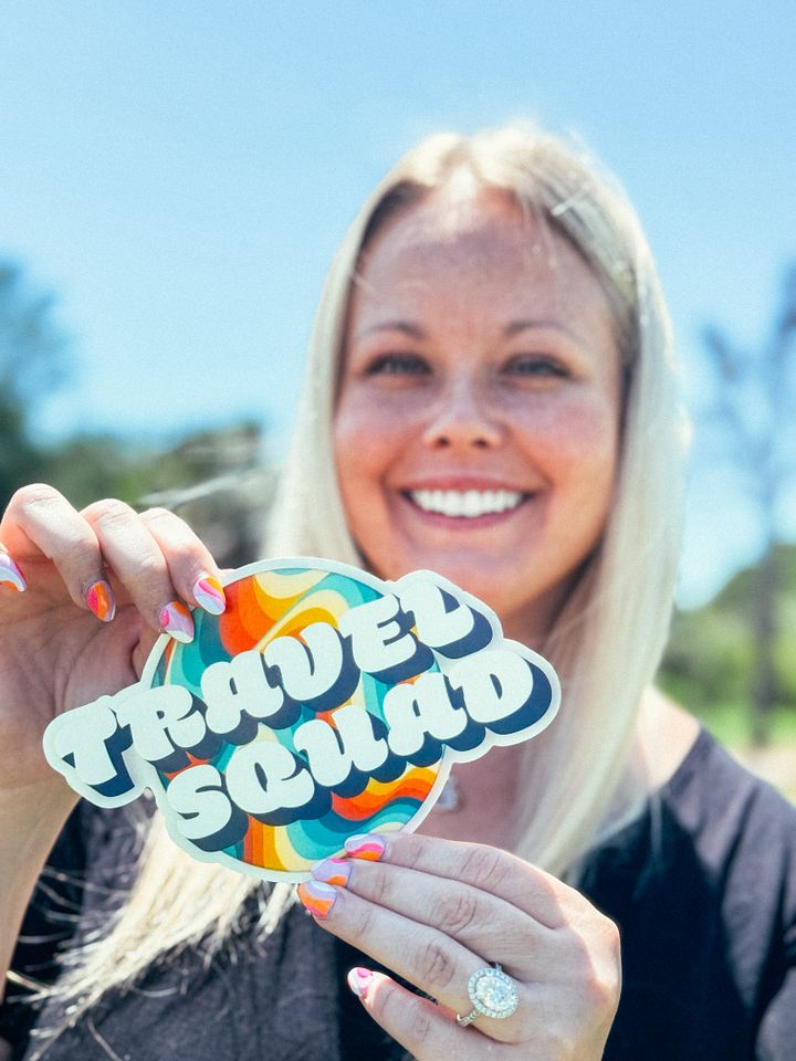 Travel Squad Door Magnet product image (1)