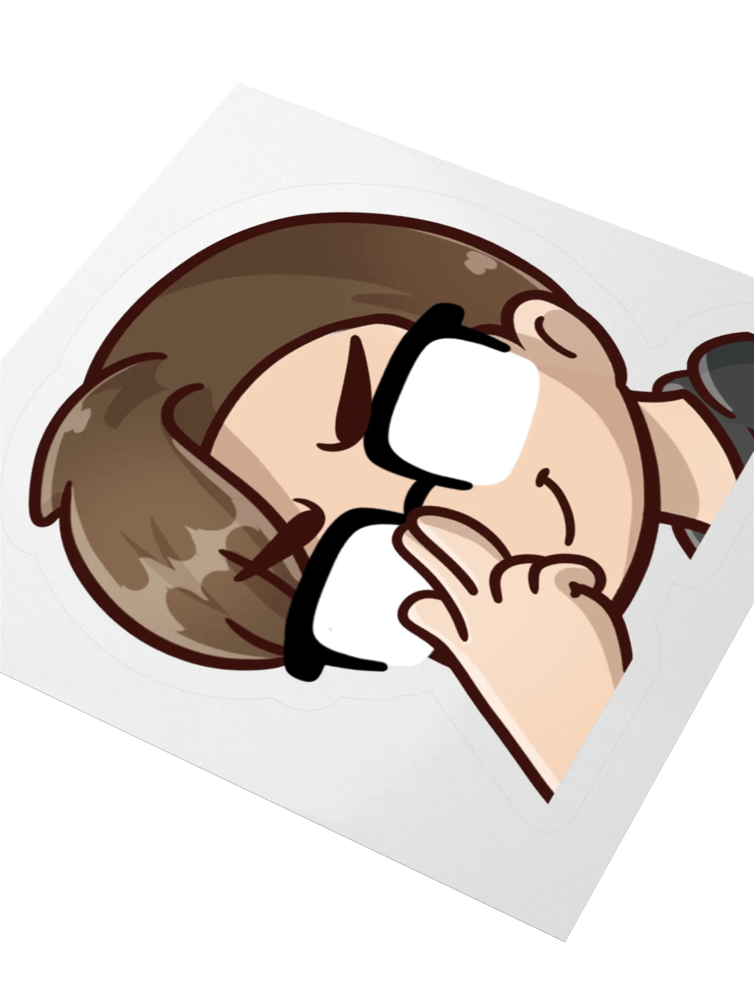 CrimsonStrife :Smirk: Emote Sticker product image (3)