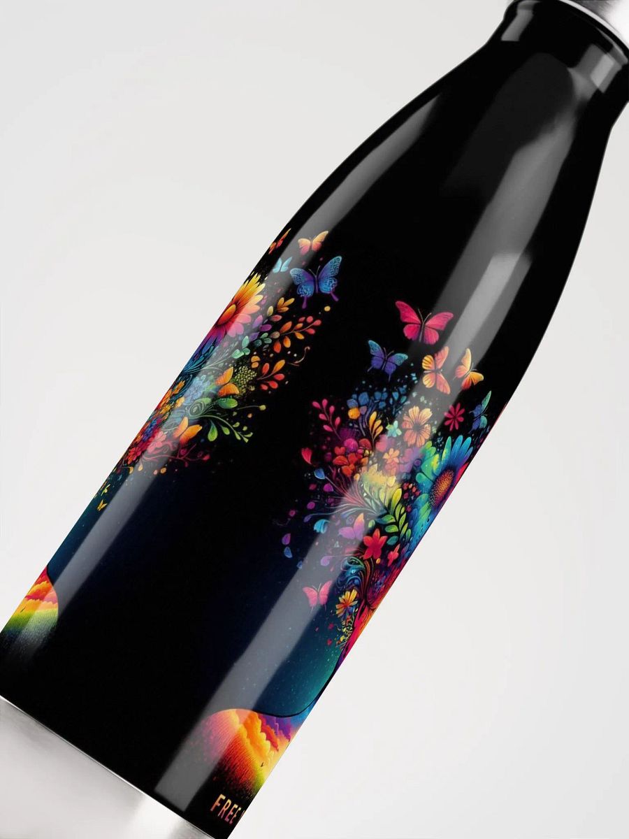 Liberation Stainless: Free Your Mind Water Bottle product image (5)