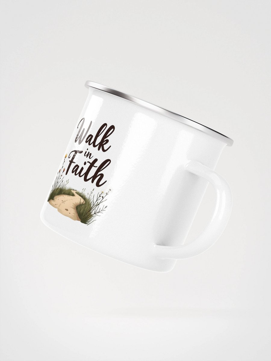 Faithful Path Enamel Mug product image (3)