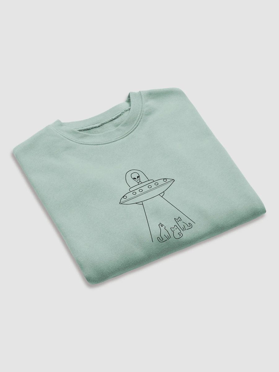 Beam Meows UFO Crop Sweatshirt product image (20)