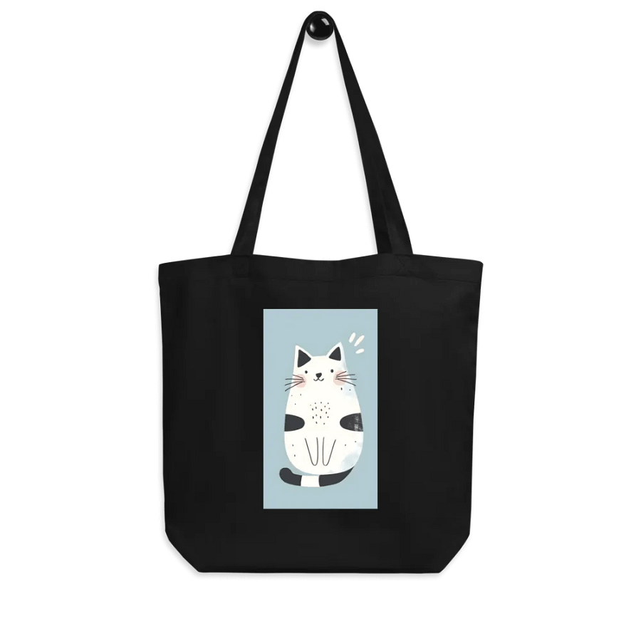 Pawsitively Adorable Cat Vibes - Econscious Eco-Friendly Tote Bag product image (8)