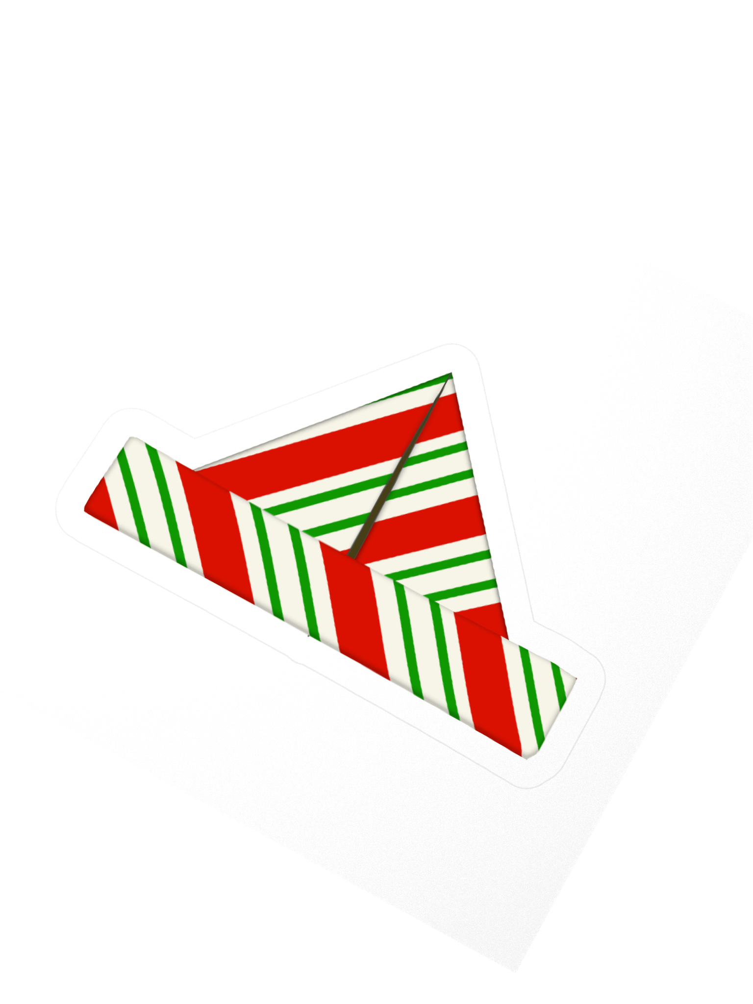 Wrapping Paper Hat Sticker product image (5)