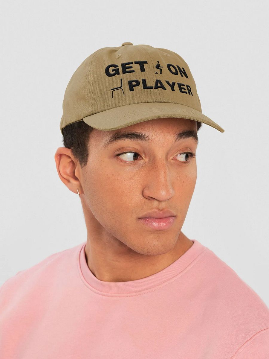 "Get s*** on" (dark text) Dad Hat product image (7)