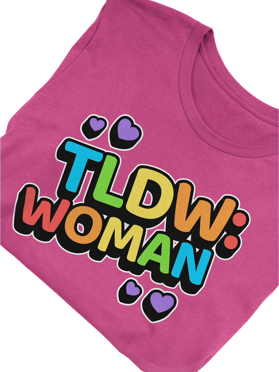 TLDW: WOMAN Tee product image (2)