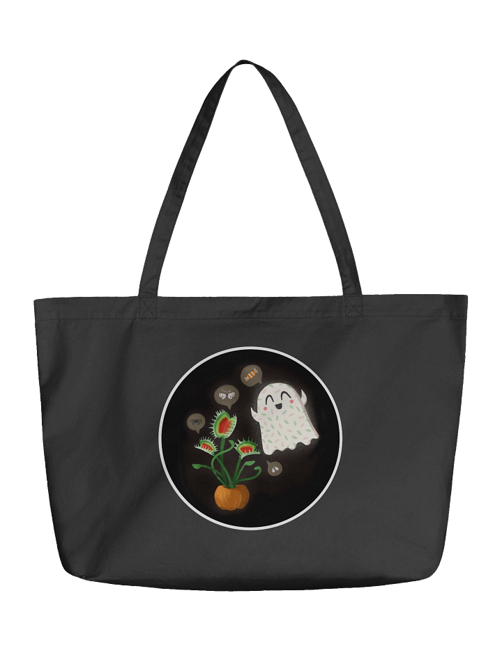 Little Ghost Plant Lover - Carnivorous Plant - Tote Bag product image (1)