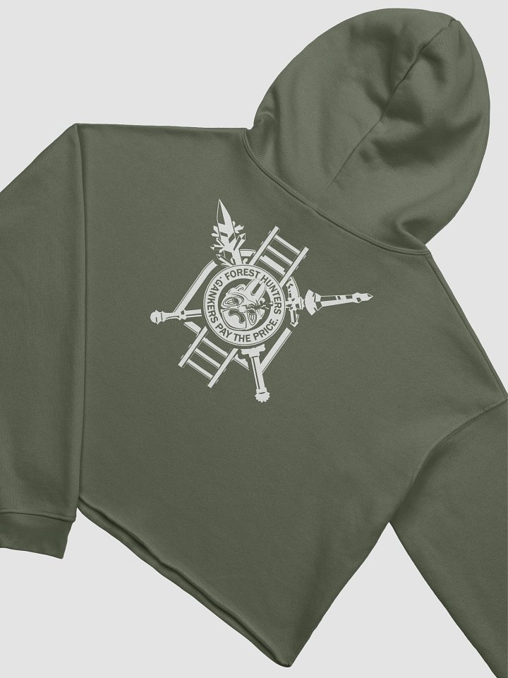 Gankers Pay The Price Fleece Crop Hoodie product image (8)