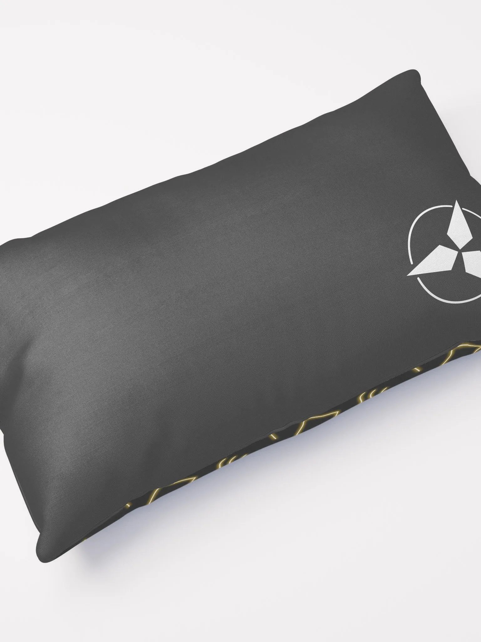ESP Card Pattern Half-Print Solid Back Pillow—Goldie Edition product image (12)