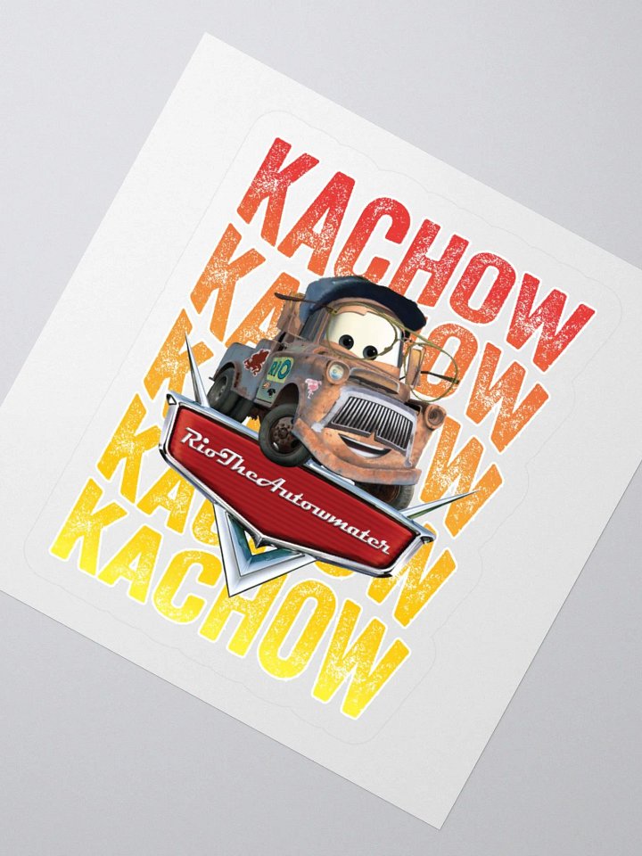 RioTowmater Kachow Sticker product image (2)