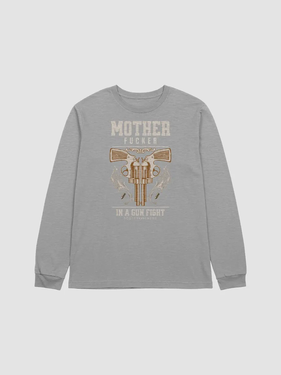 MF in a Gun Fight Unisex Longsleeve product image (8)