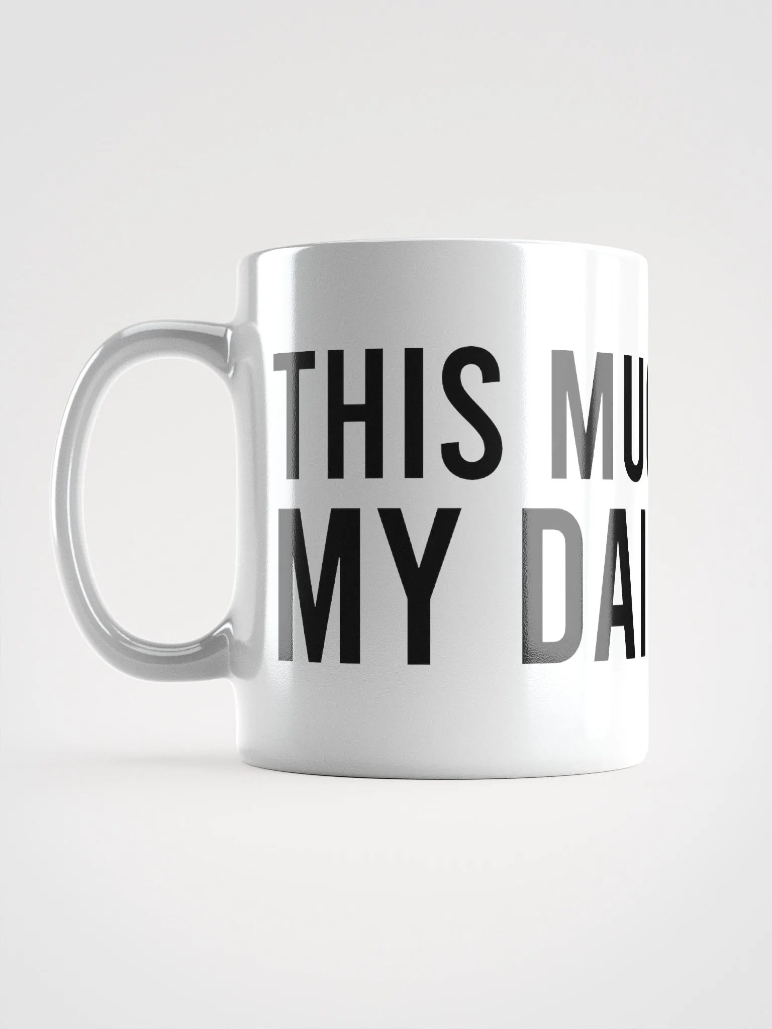 This mug carries my daily fuel. - coffee mug product image (18)