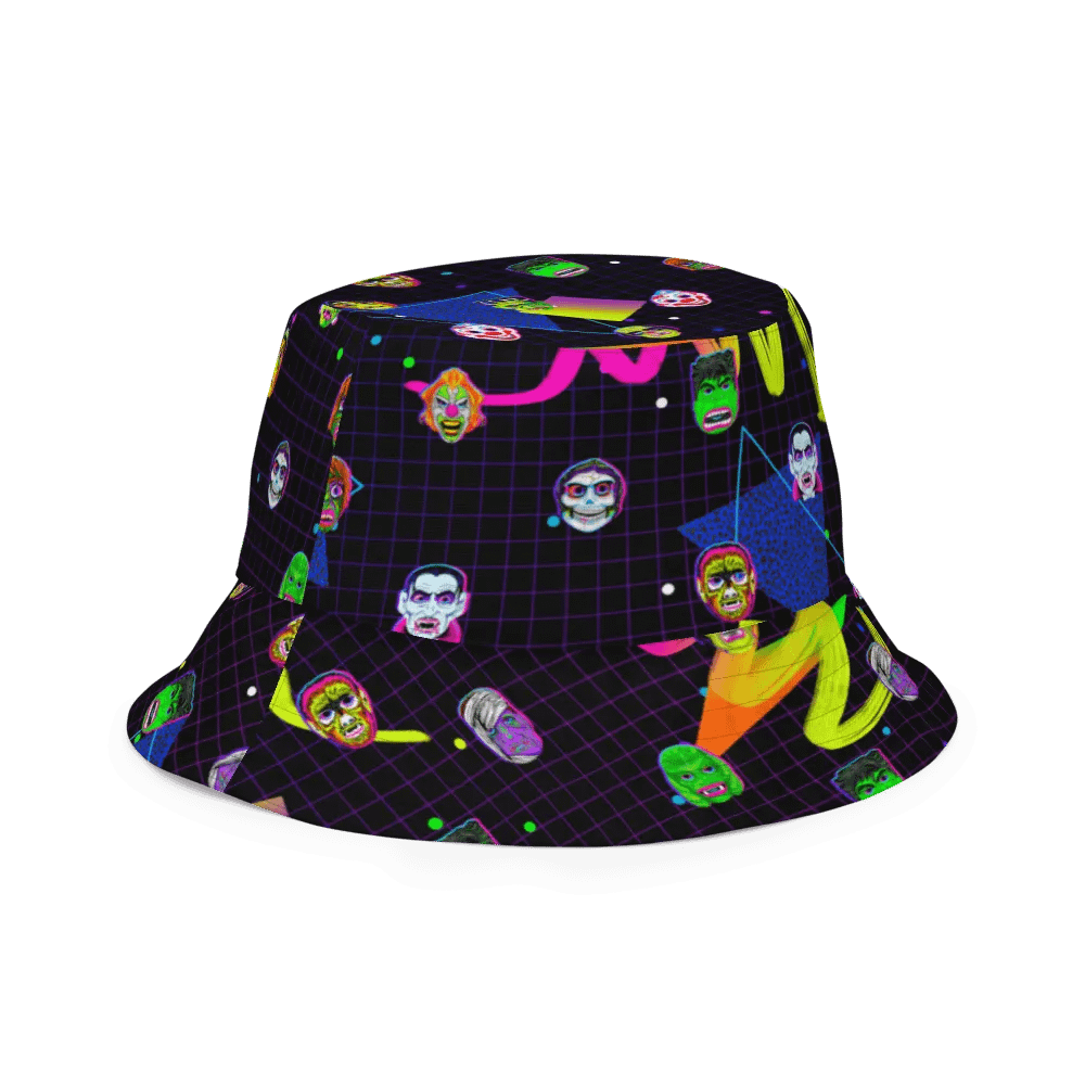 Horror icons Bucket Hat product image (6)