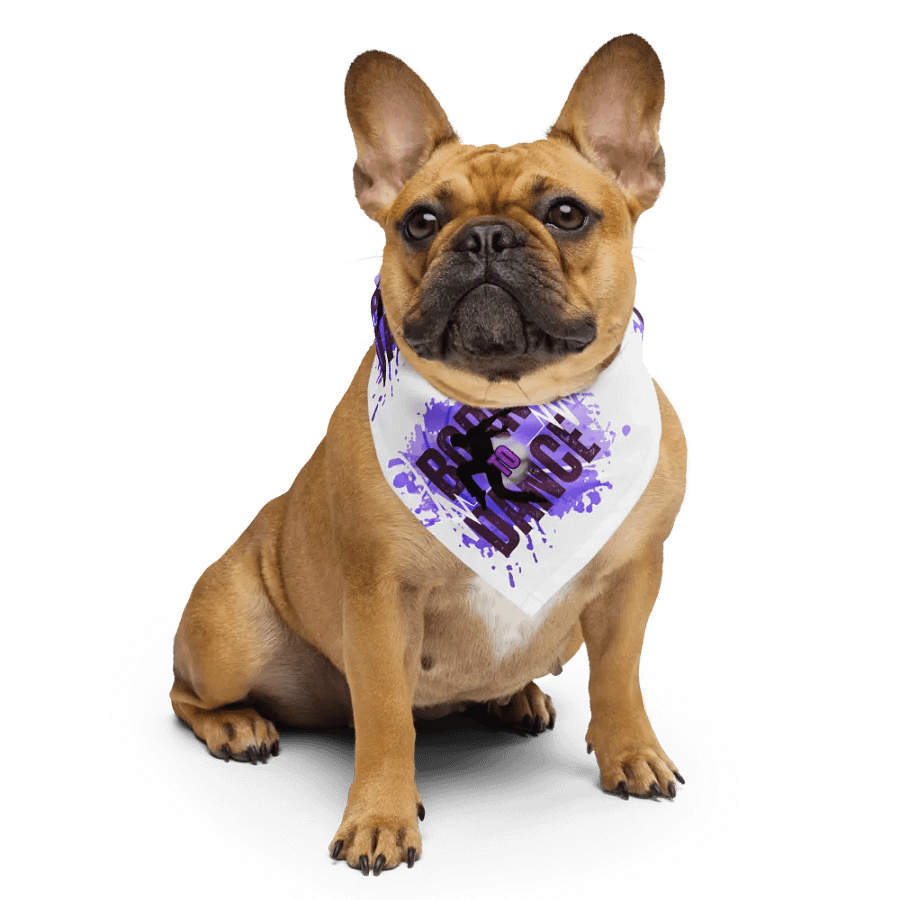 Born to Dance His Silhouette Patterned Print Bandana product image (6)