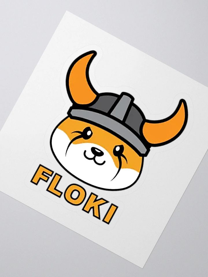 Floki Kiss Cut Sticker product image (2)