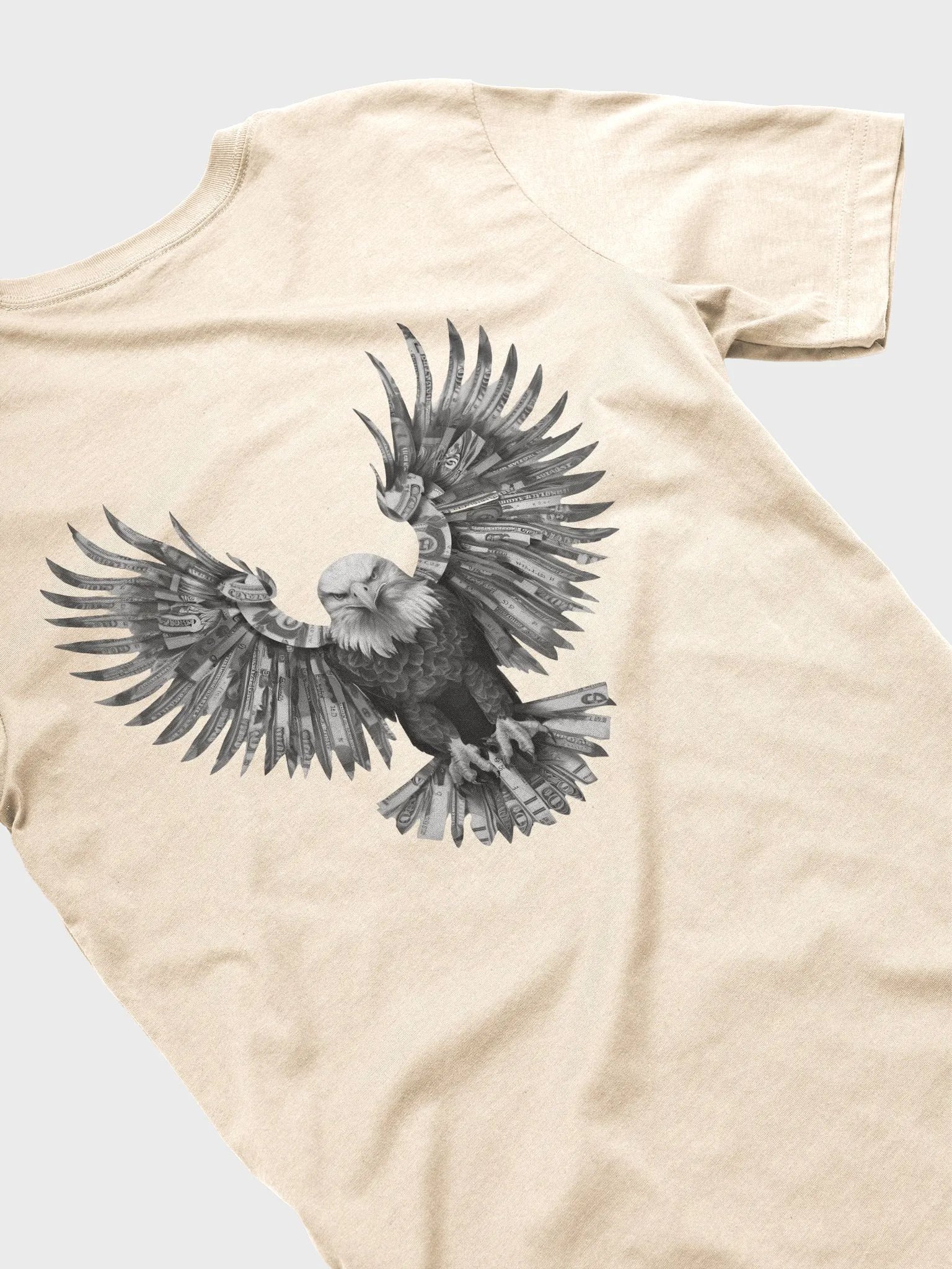 Bald eagle with feathers made from dollar bills #2 product image (5)