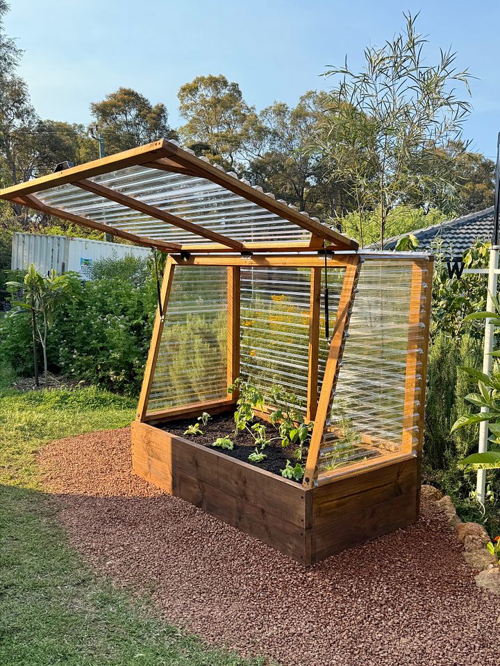 Garden Bed Greenhouse Plans product image (1)
