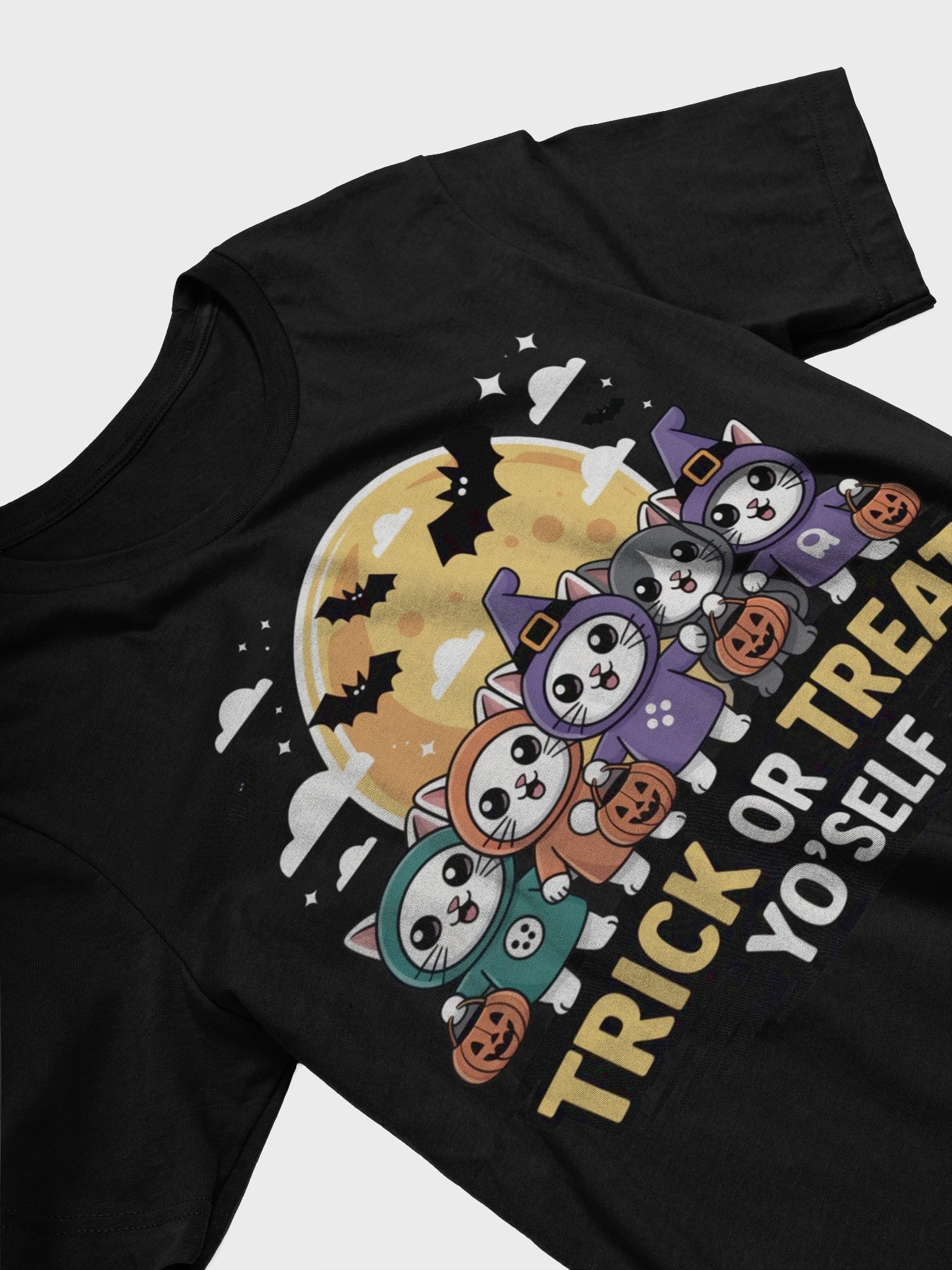 Halloween Cats Trick-or-Treat T-Shirt product image (30)