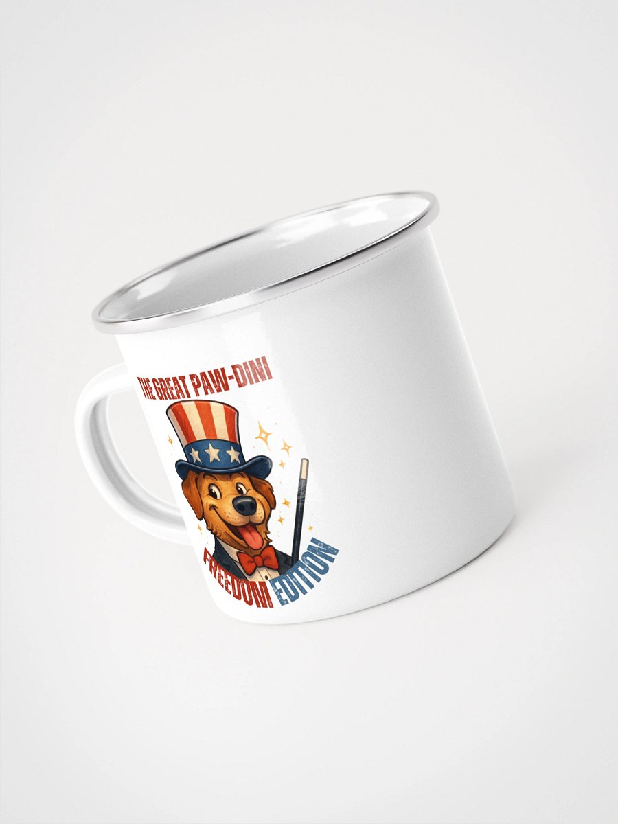 the great paw-dini freedom edition enamel mug product image (4)