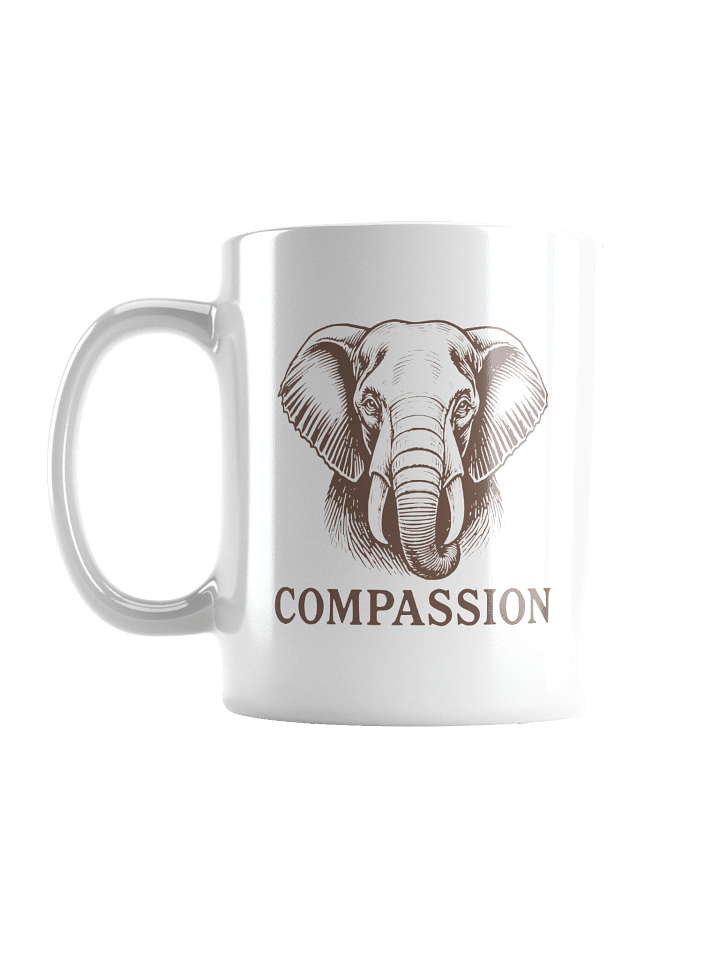 Compassion Elephant Ceramic Mug product image (1)
